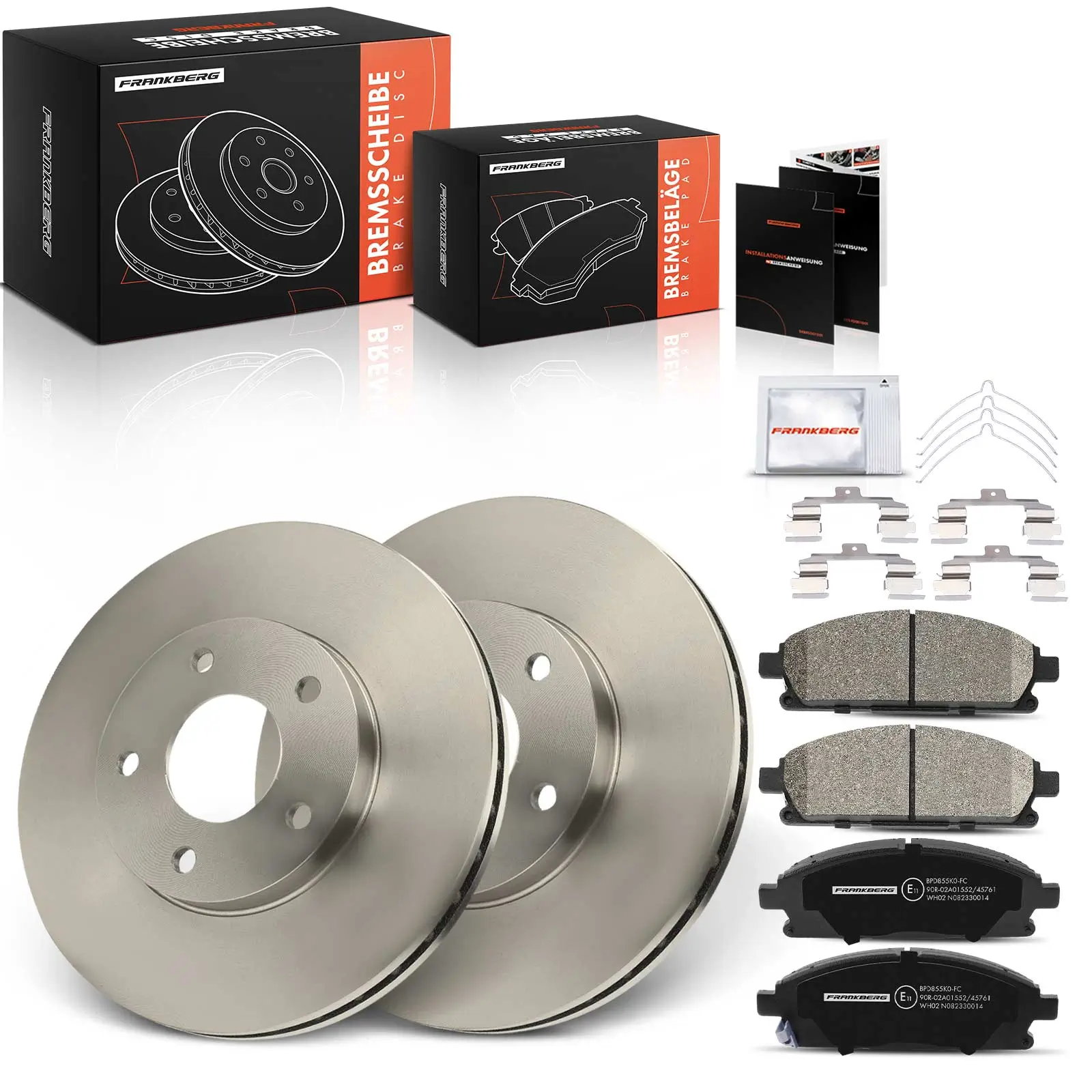 Bremsensatz, Scheibenbremse Vorderachse Frankberg 5481FB0033552