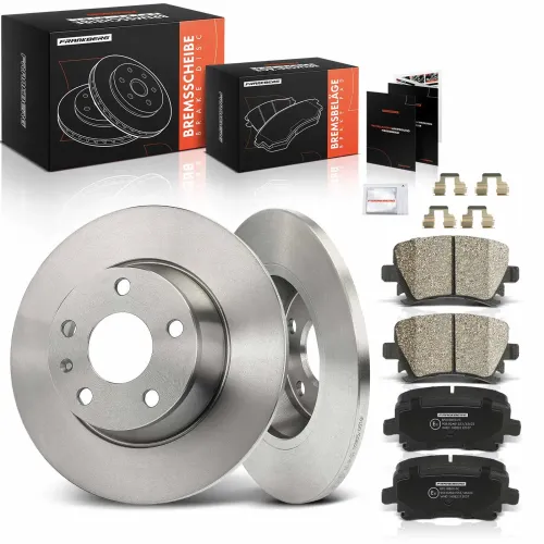 Bremsensatz, Scheibenbremse Hinterachse Frankberg 5481FB0033553 Bild Bremsensatz, Scheibenbremse Hinterachse Frankberg 5481FB0033553