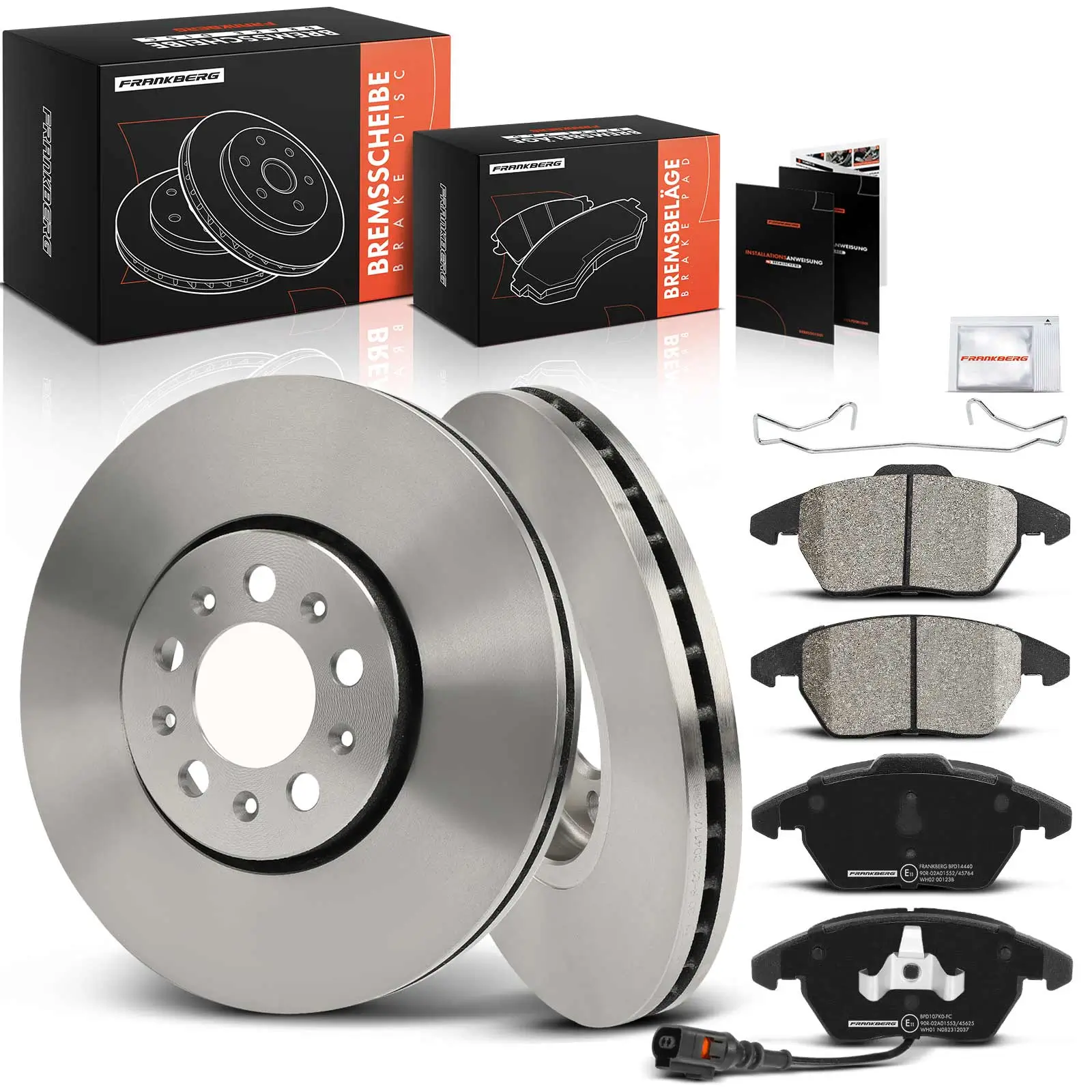 Bremsensatz, Scheibenbremse Vorderachse Frankberg 5481FB0033561