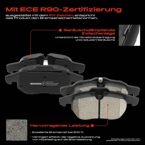 Bremsensatz, Scheibenbremse Vorderachse Frankberg 5481FB0033566 Bild Bremsensatz, Scheibenbremse Vorderachse Frankberg 5481FB0033566