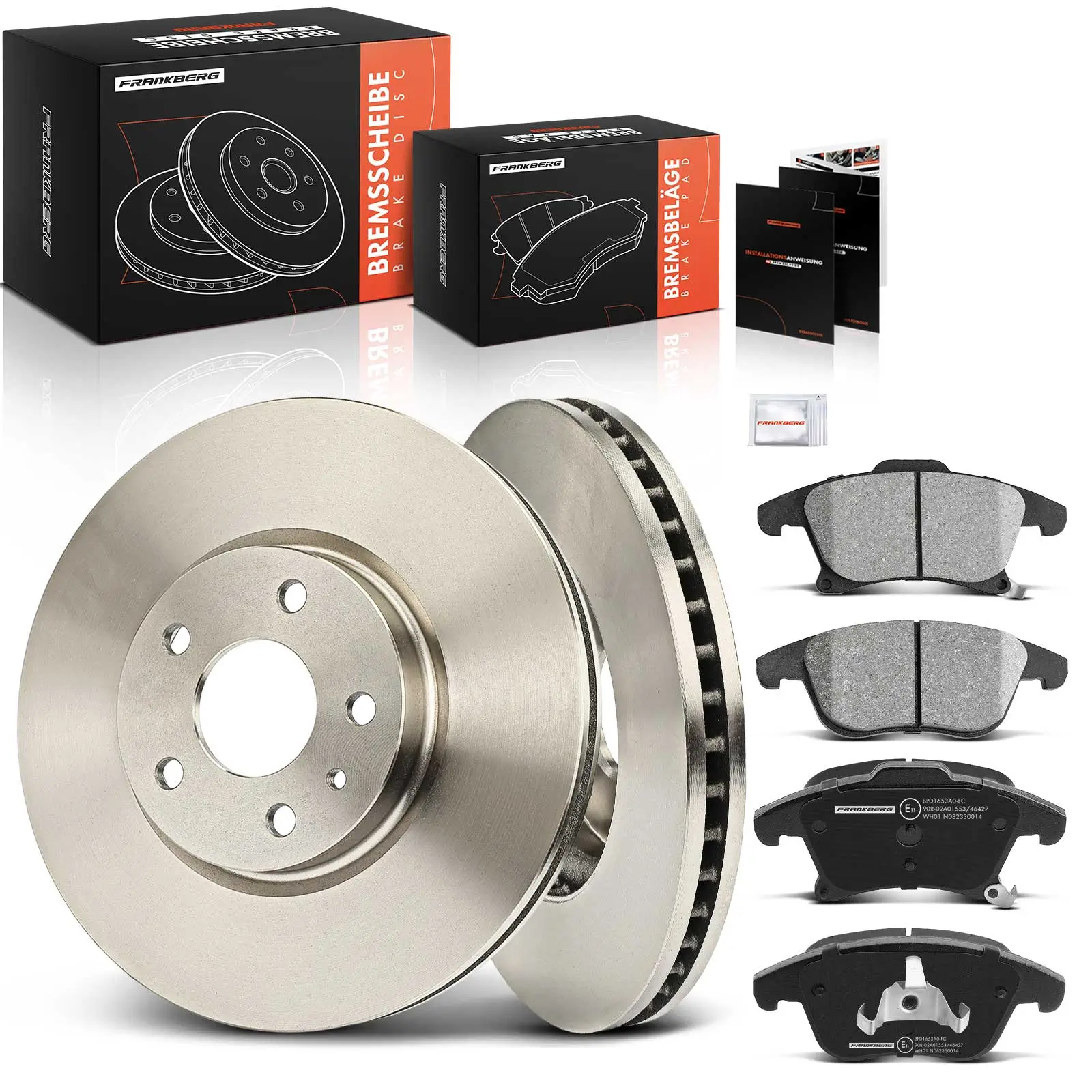Bremsensatz, Scheibenbremse Vorderachse Frankberg 5481FB0033568