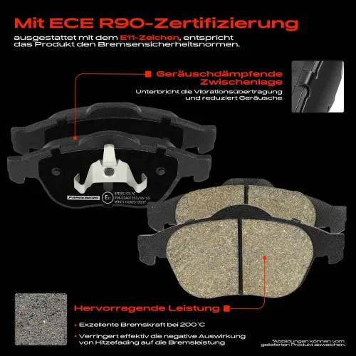 Bremsensatz, Scheibenbremse Vorderachse Frankberg 5481FB0033578 Bild Bremsensatz, Scheibenbremse Vorderachse Frankberg 5481FB0033578