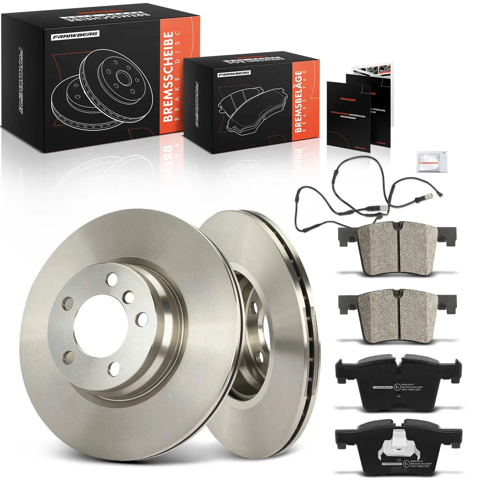 Bremsensatz, Scheibenbremse Vorderachse Frankberg 5481FB0033579