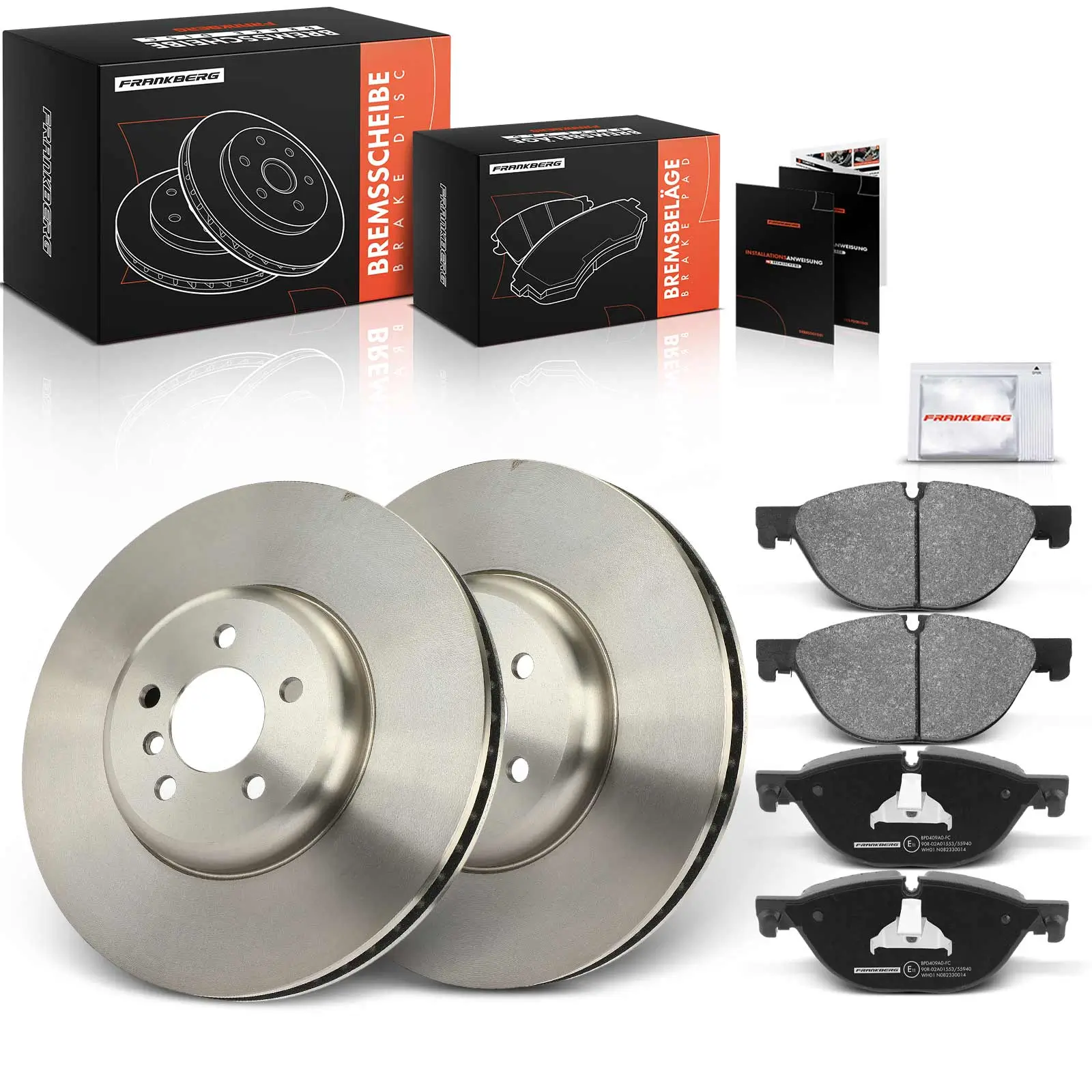 Bremsensatz, Scheibenbremse Vorderachse Frankberg 5481FB0033585