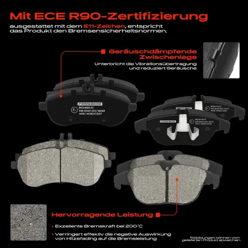 Bremsensatz, Scheibenbremse Vorderachse Hinterachse Frankberg 5481FB0033586 Bild Bremsensatz, Scheibenbremse Vorderachse Hinterachse Frankberg 5481FB0033586