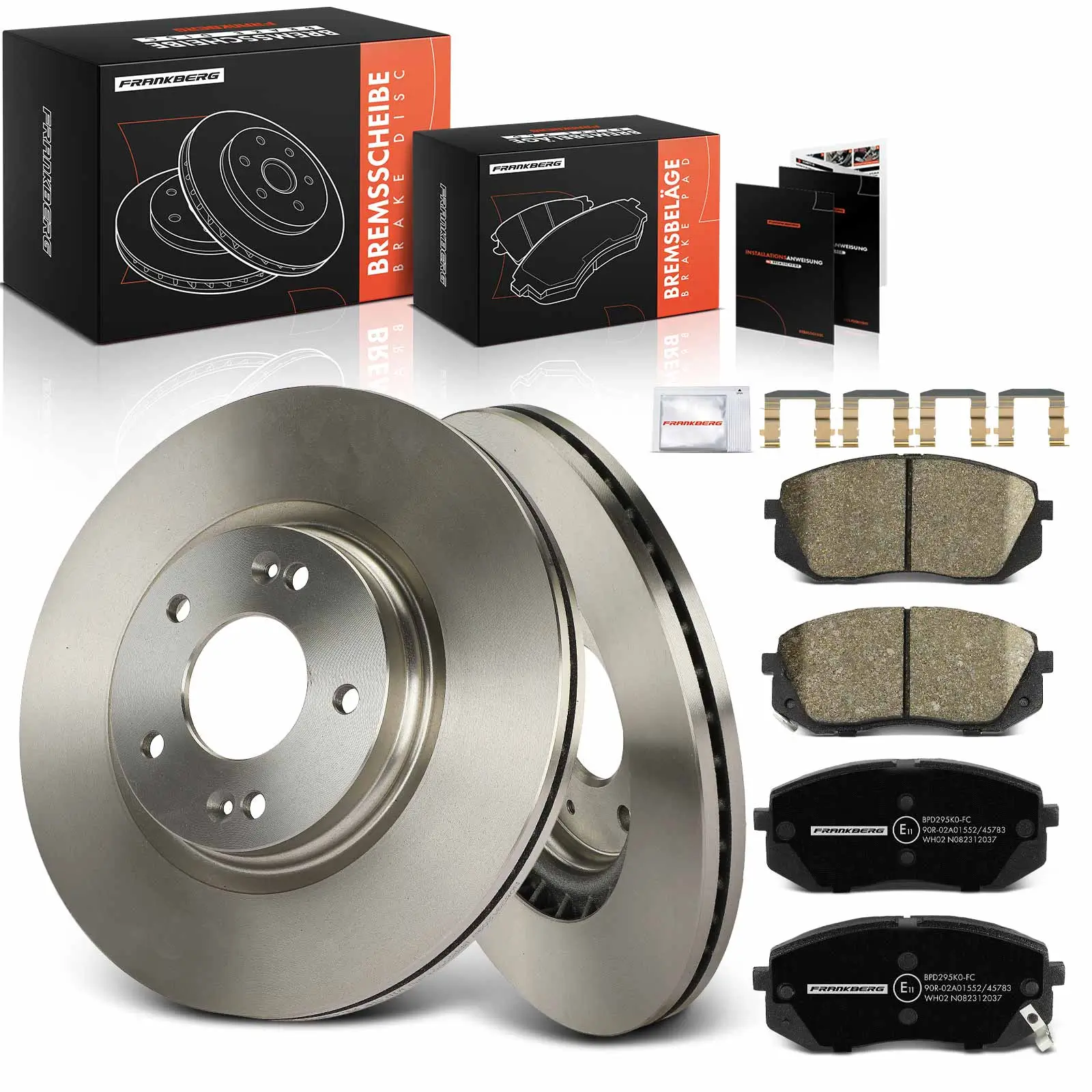 Bremsensatz, Scheibenbremse Vorderachse Frankberg 5481FB0033592