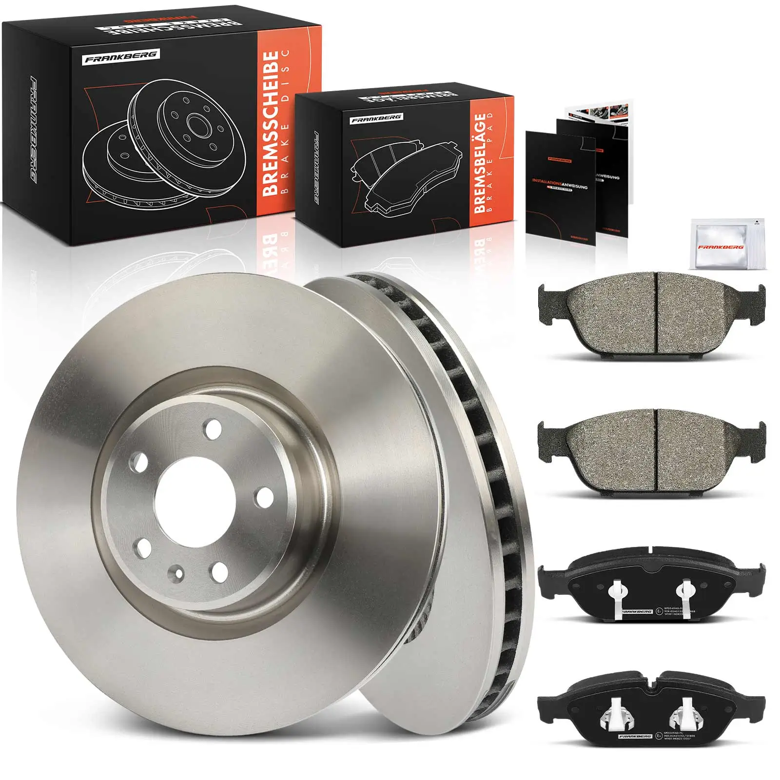 Bremsensatz, Scheibenbremse Vorderachse Frankberg 5481FB0033593