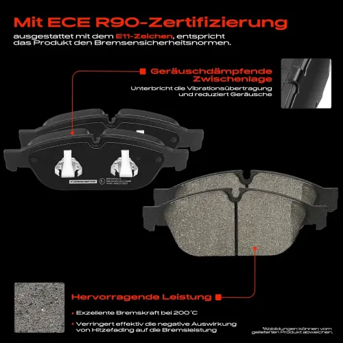 Bremsensatz, Scheibenbremse Vorderachse Frankberg 5481FB0033593 Bild Bremsensatz, Scheibenbremse Vorderachse Frankberg 5481FB0033593