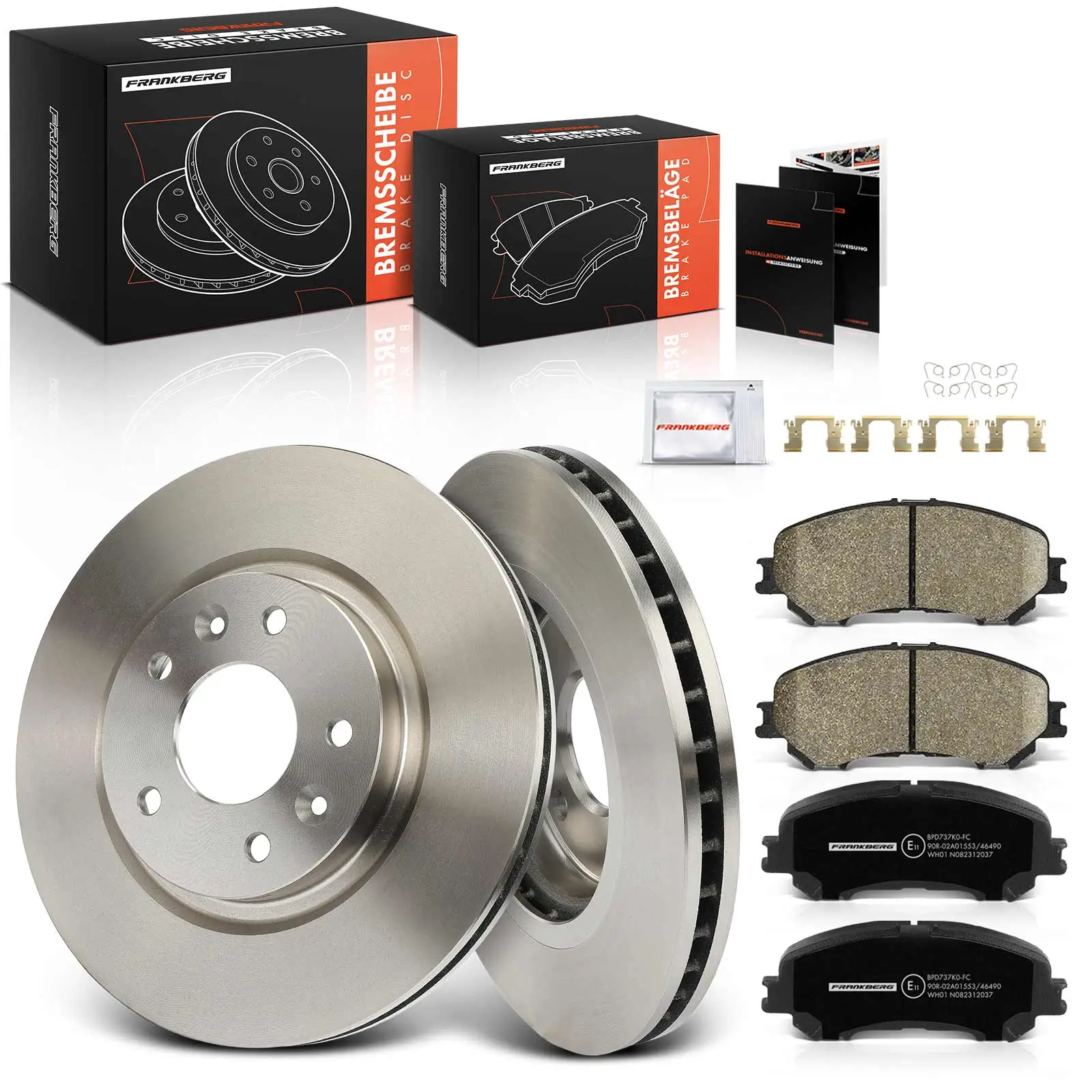 Bremsensatz, Scheibenbremse Vorderachse Frankberg 5481FB0033597