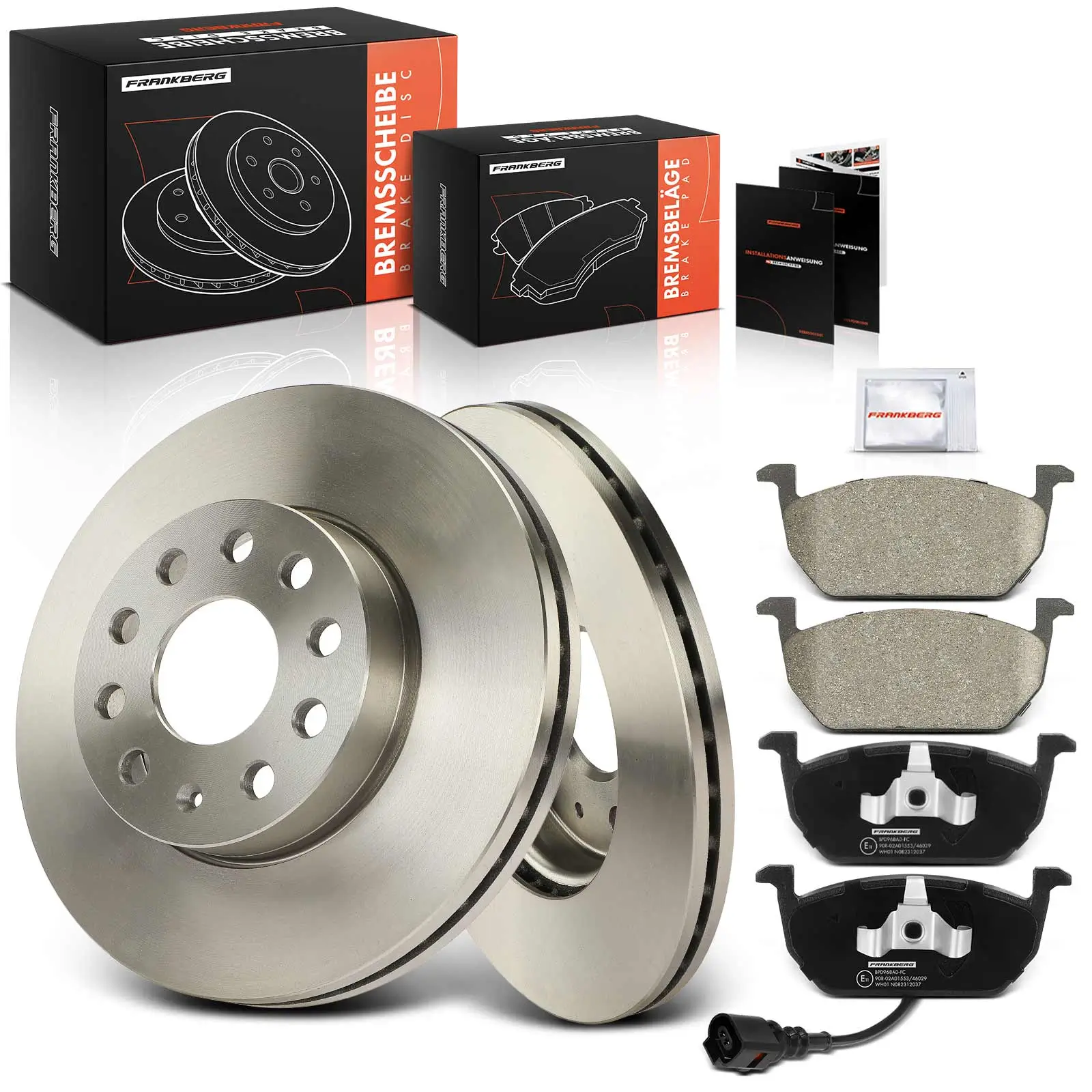 Bremsensatz, Scheibenbremse Vorderachse Frankberg 5481FB0033598