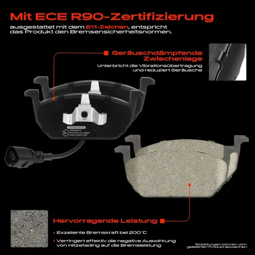 Bremsensatz, Scheibenbremse Vorderachse Frankberg 5481FB0033598 Bild Bremsensatz, Scheibenbremse Vorderachse Frankberg 5481FB0033598