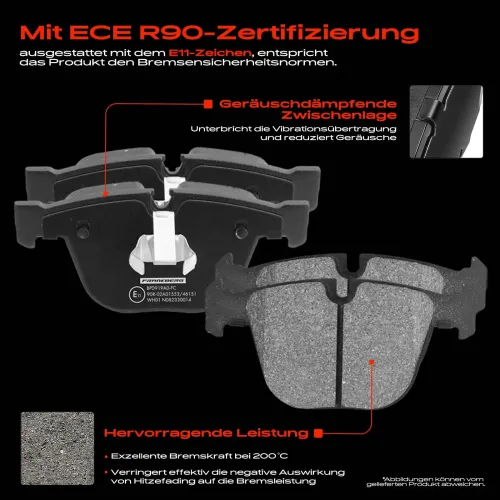 Bremsensatz, Scheibenbremse Hinterachse Frankberg 5481FB0033601 Bild Bremsensatz, Scheibenbremse Hinterachse Frankberg 5481FB0033601