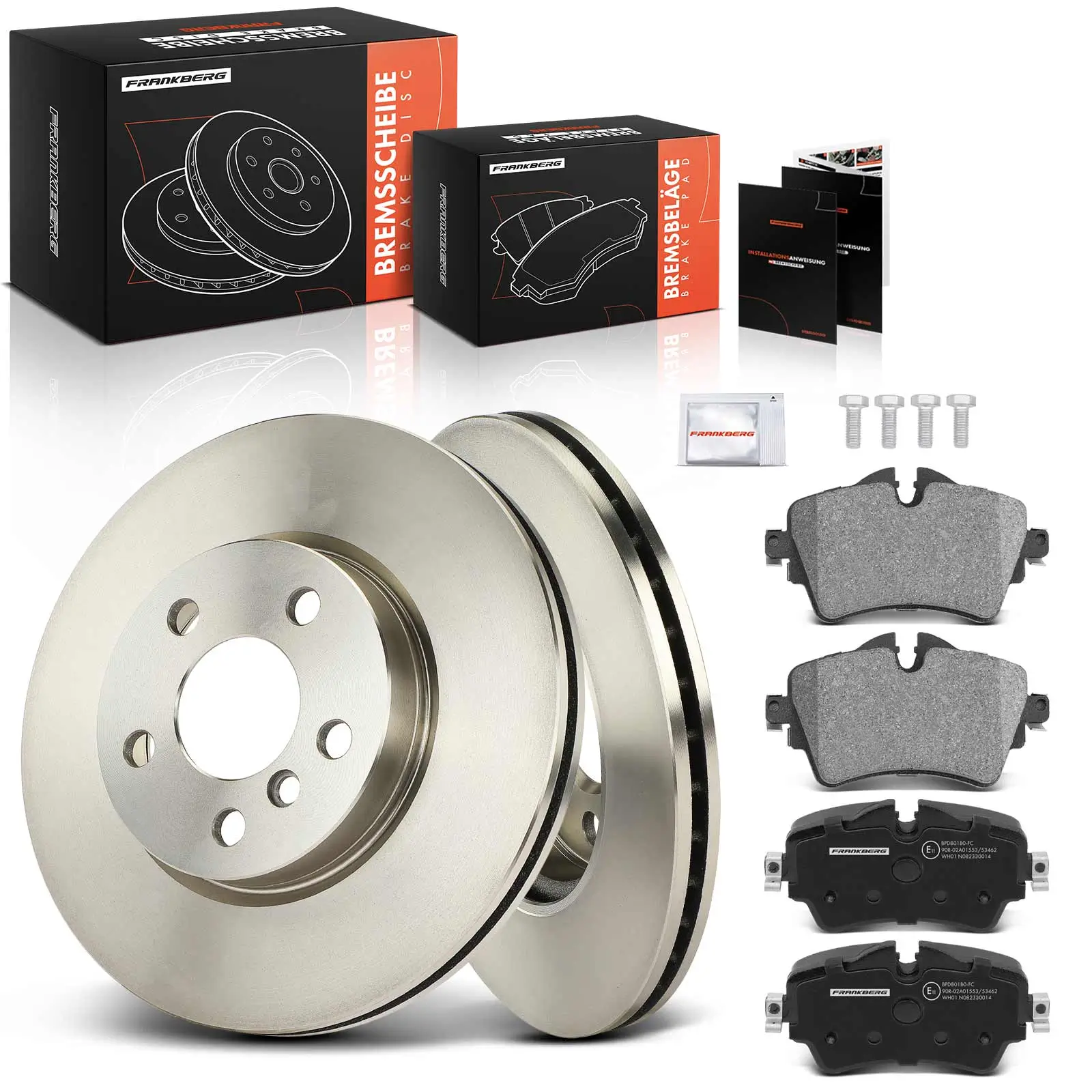 Bremsensatz, Scheibenbremse Vorderachse Frankberg 5481FB0033603