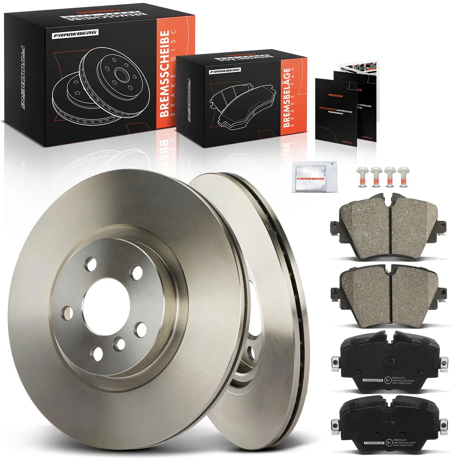 Bremsensatz, Scheibenbremse Vorderachse Frankberg 5481FB0033604