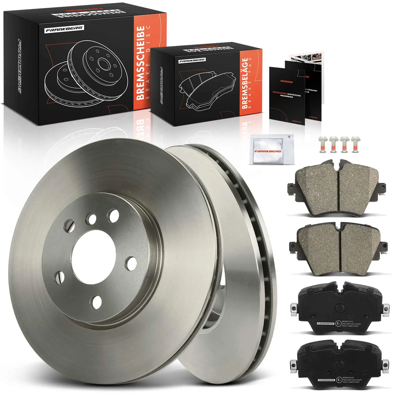 Bremsensatz, Scheibenbremse Vorderachse Frankberg 5481FB0033605