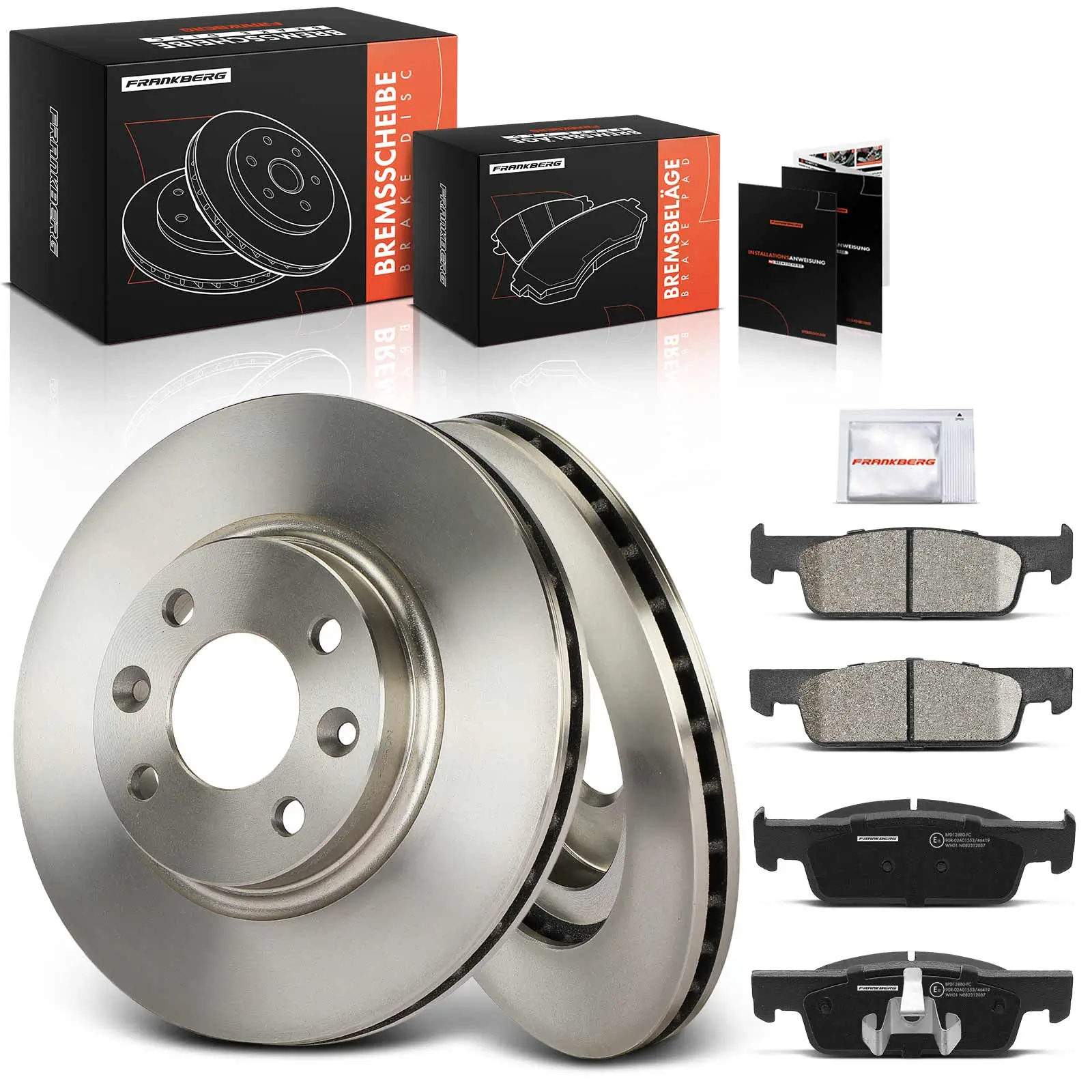 Bremsensatz, Scheibenbremse Vorderachse Frankberg 5481FB0033626
