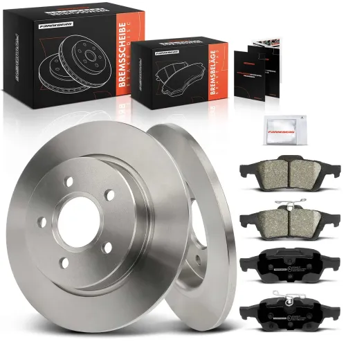 Bremsensatz, Scheibenbremse Hinterachse Frankberg 5481FB0033629 Bild Bremsensatz, Scheibenbremse Hinterachse Frankberg 5481FB0033629