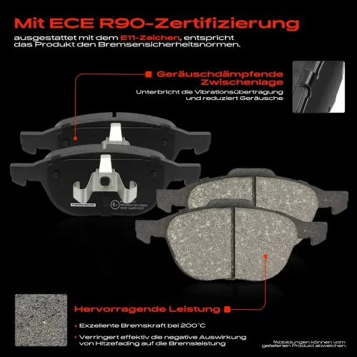 Bremsensatz, Scheibenbremse Vorderachse Frankberg 5481FB0033634 Bild Bremsensatz, Scheibenbremse Vorderachse Frankberg 5481FB0033634