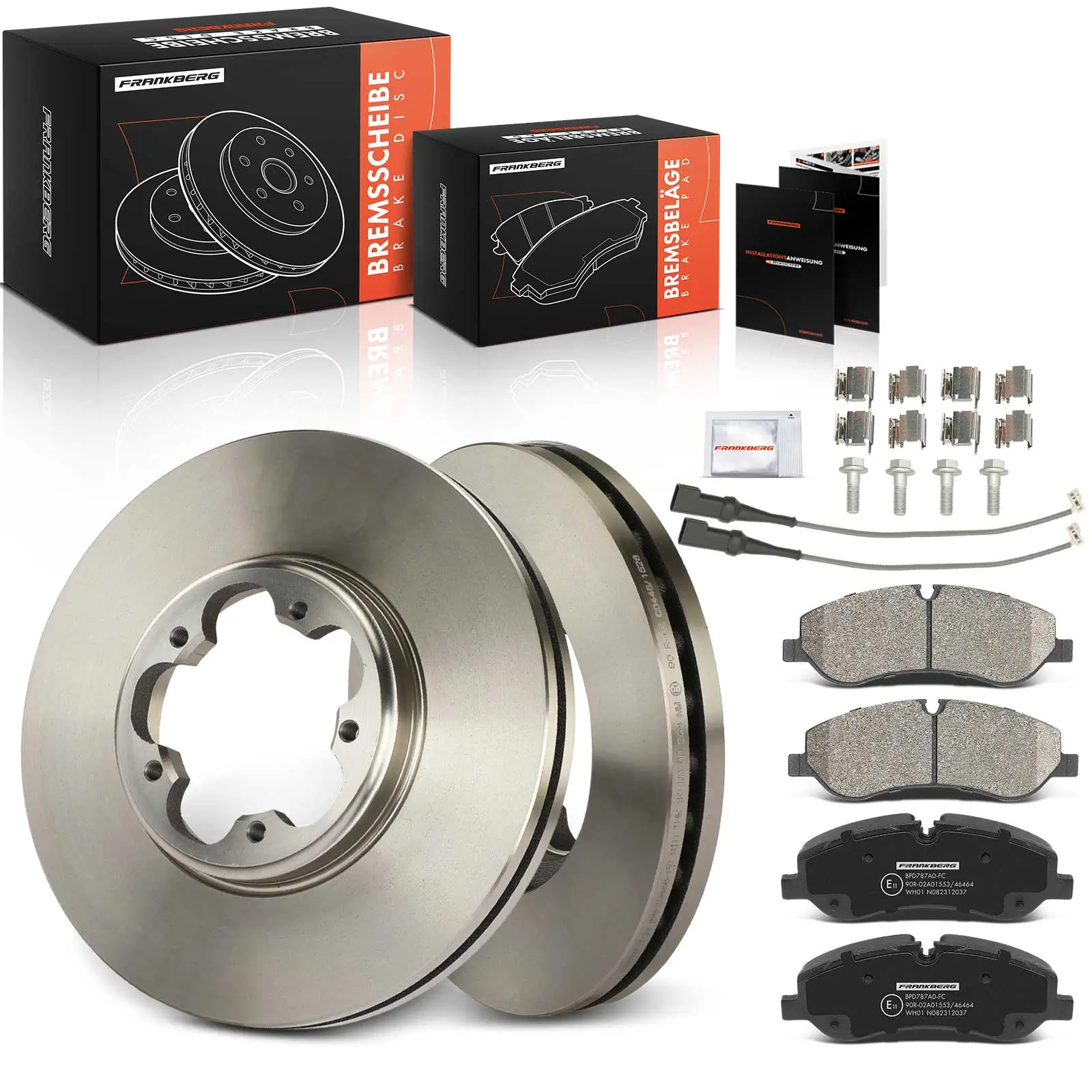 Bremsensatz, Scheibenbremse Vorderachse Frankberg 5481FB0033657