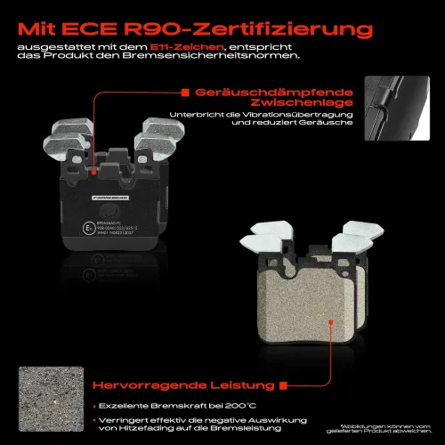 Bremsensatz, Scheibenbremse Hinterachse Frankberg 5481FB0033658 Bild Bremsensatz, Scheibenbremse Hinterachse Frankberg 5481FB0033658