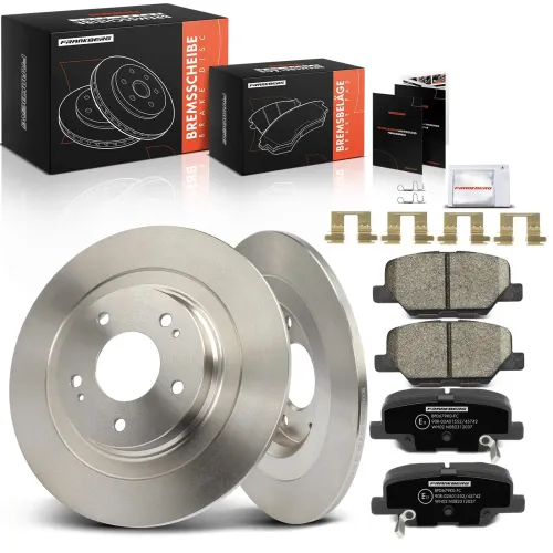 Bremsensatz, Scheibenbremse Hinterachse Frankberg 5481FB0033661 Bild Bremsensatz, Scheibenbremse Hinterachse Frankberg 5481FB0033661