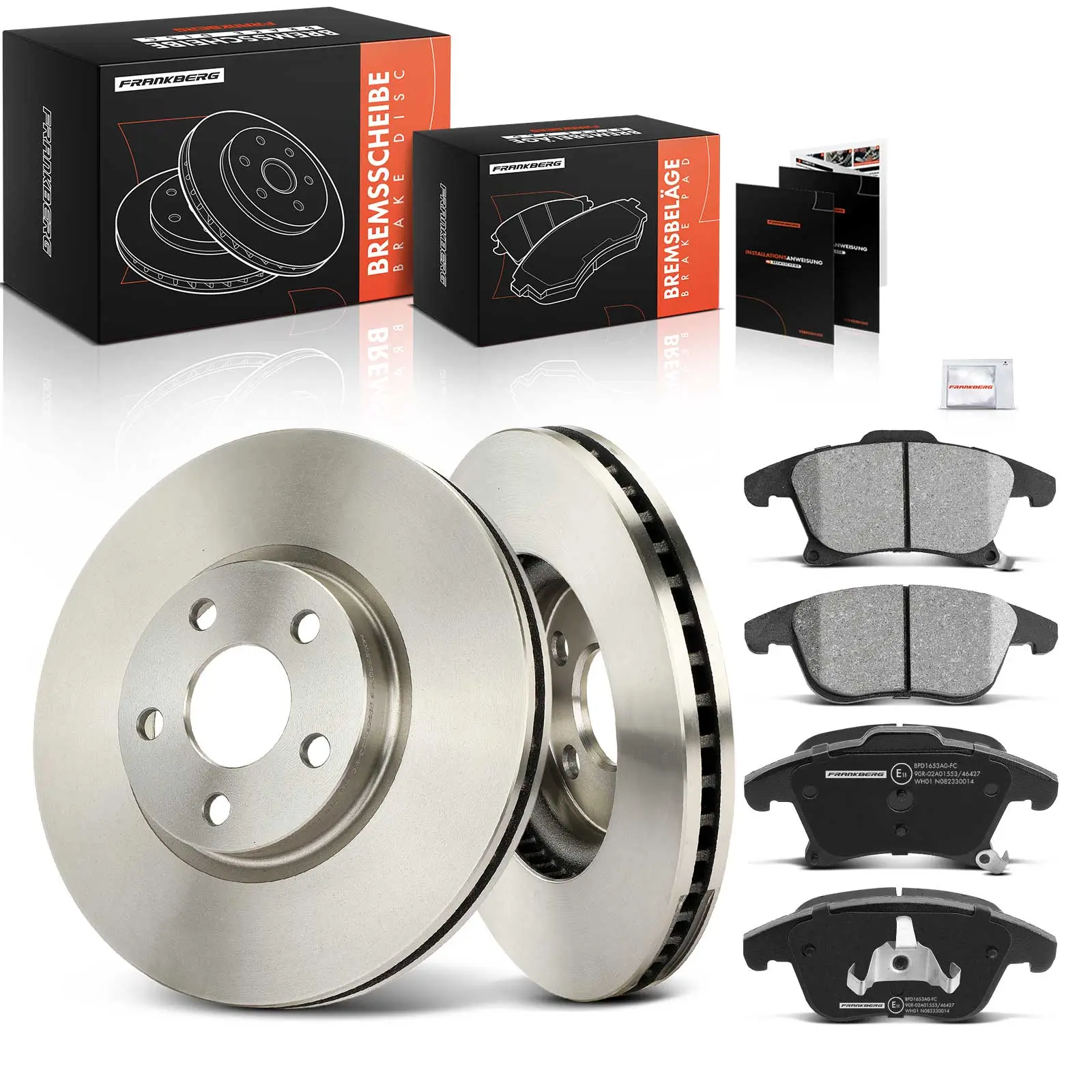 Bremsensatz, Scheibenbremse Vorderachse Frankberg 5481FB0033669