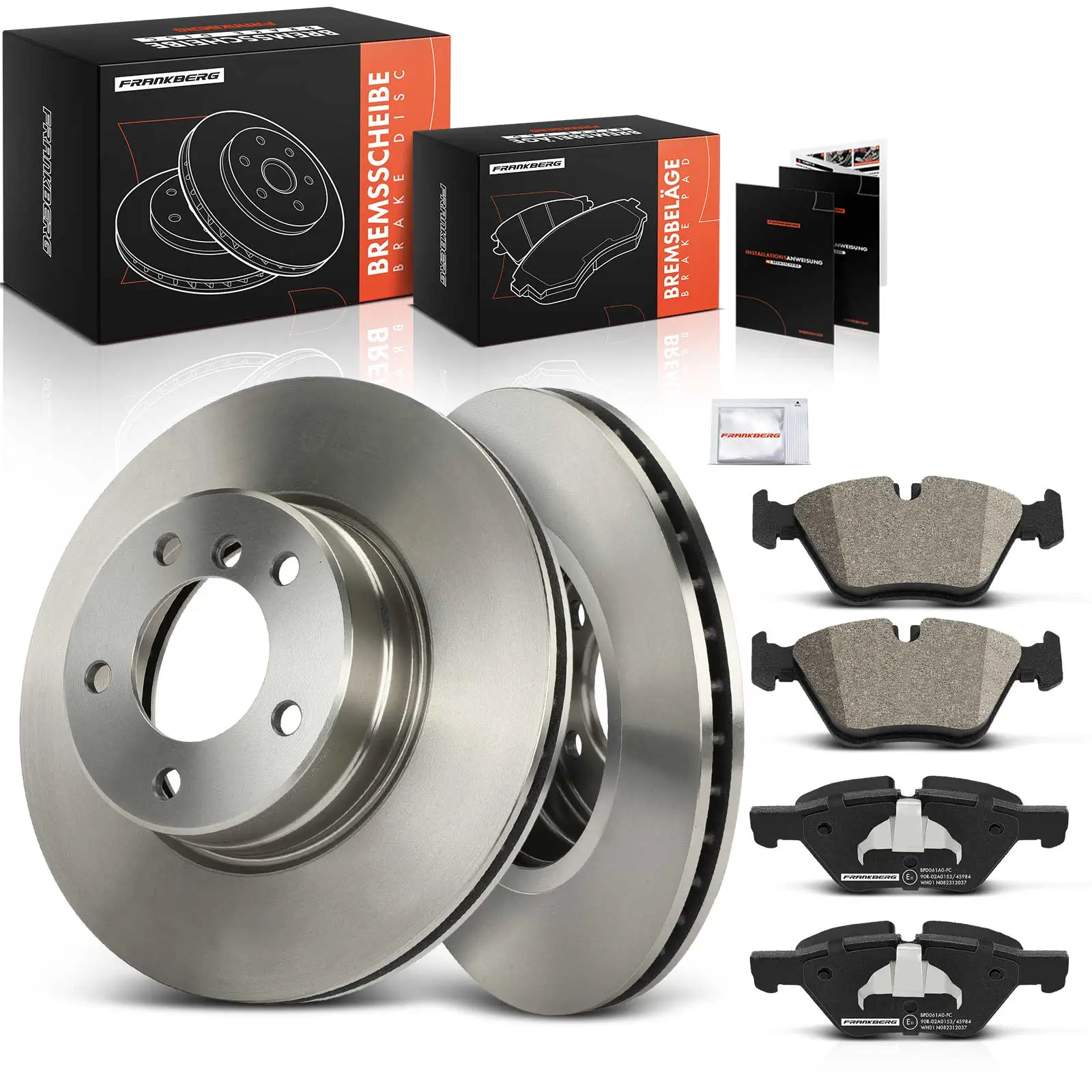 Bremsensatz, Scheibenbremse Vorderachse Frankberg 5481FB0033671