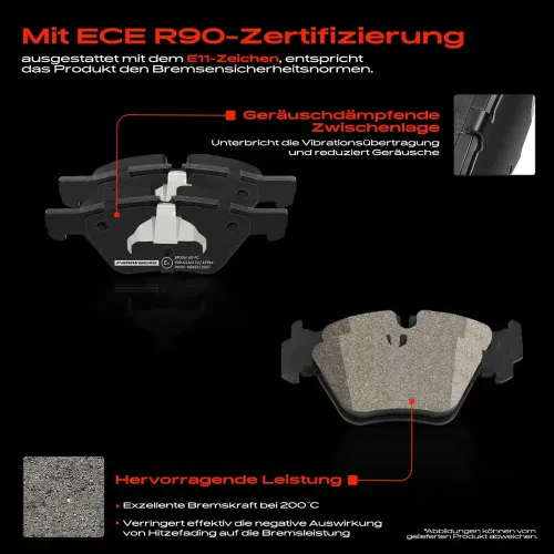 Bremsensatz, Scheibenbremse Vorderachse Frankberg 5481FB0033671 Bild Bremsensatz, Scheibenbremse Vorderachse Frankberg 5481FB0033671