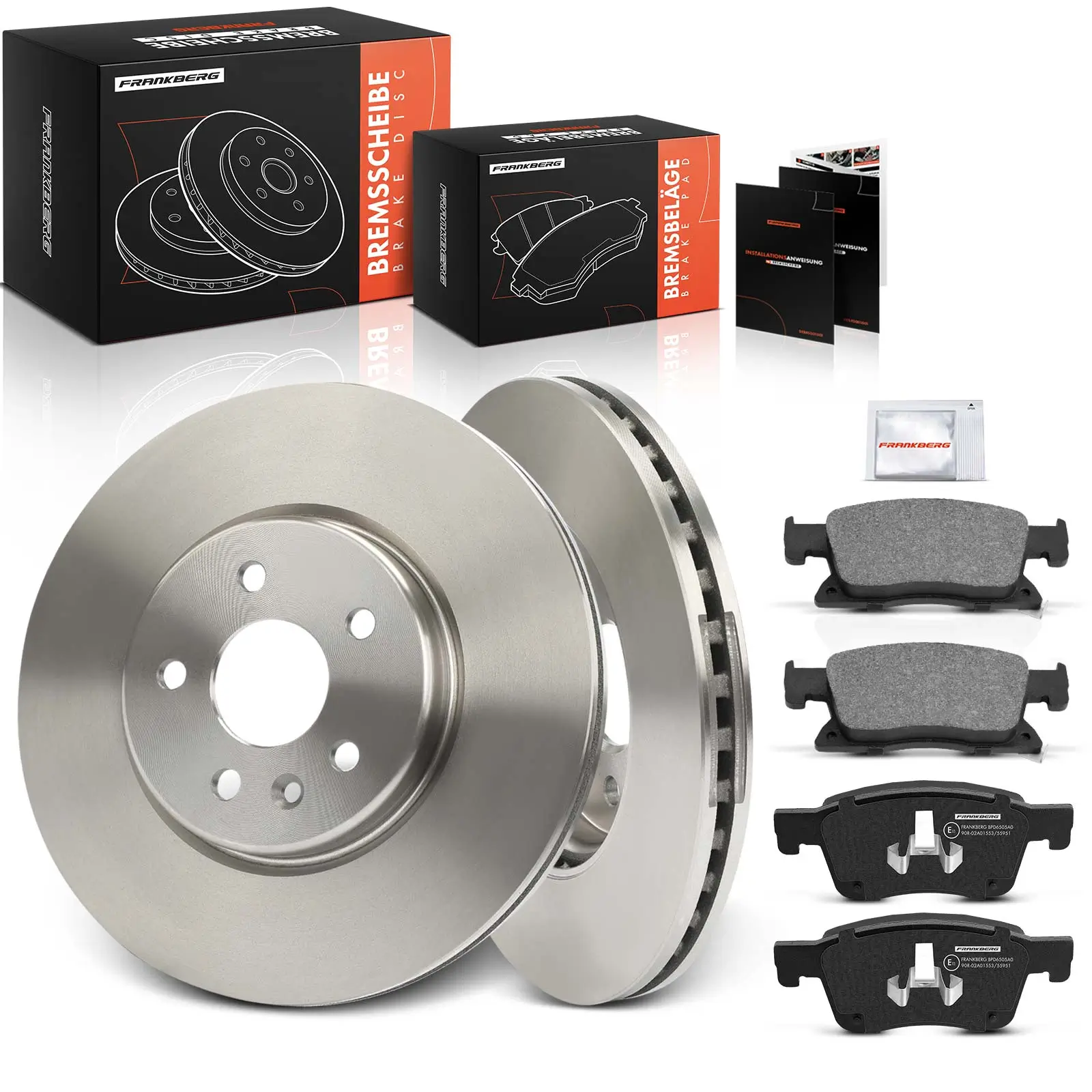 Bremsensatz, Scheibenbremse Vorderachse Frankberg 5481FB0033672