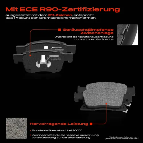 Bremsensatz, Scheibenbremse Vorderachse Frankberg 5481FB0033672 Bild Bremsensatz, Scheibenbremse Vorderachse Frankberg 5481FB0033672