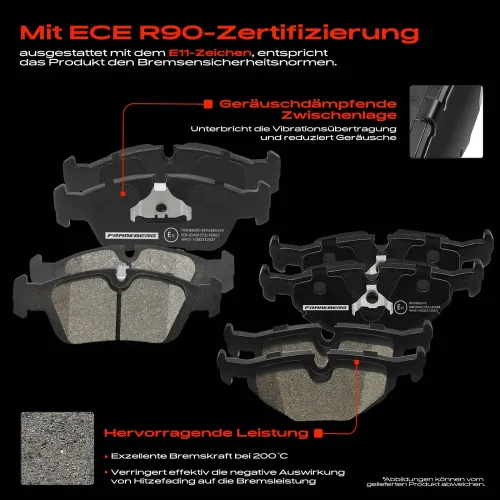 Bremsensatz, Scheibenbremse Vorderachse Hinterachse Frankberg 5481FB0033673 Bild Bremsensatz, Scheibenbremse Vorderachse Hinterachse Frankberg 5481FB0033673