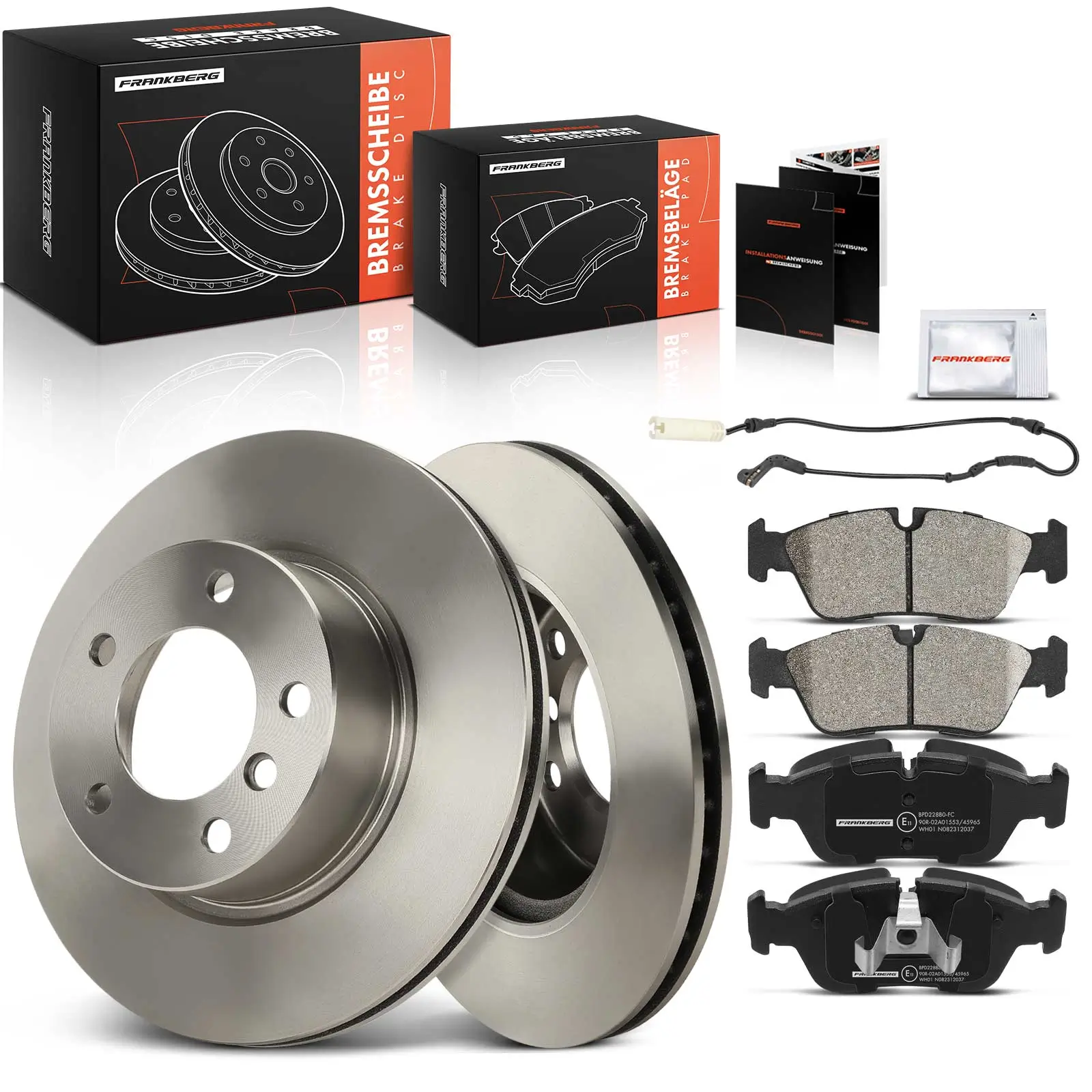 Bremsensatz, Scheibenbremse Vorderachse Frankberg 5481FB0033674