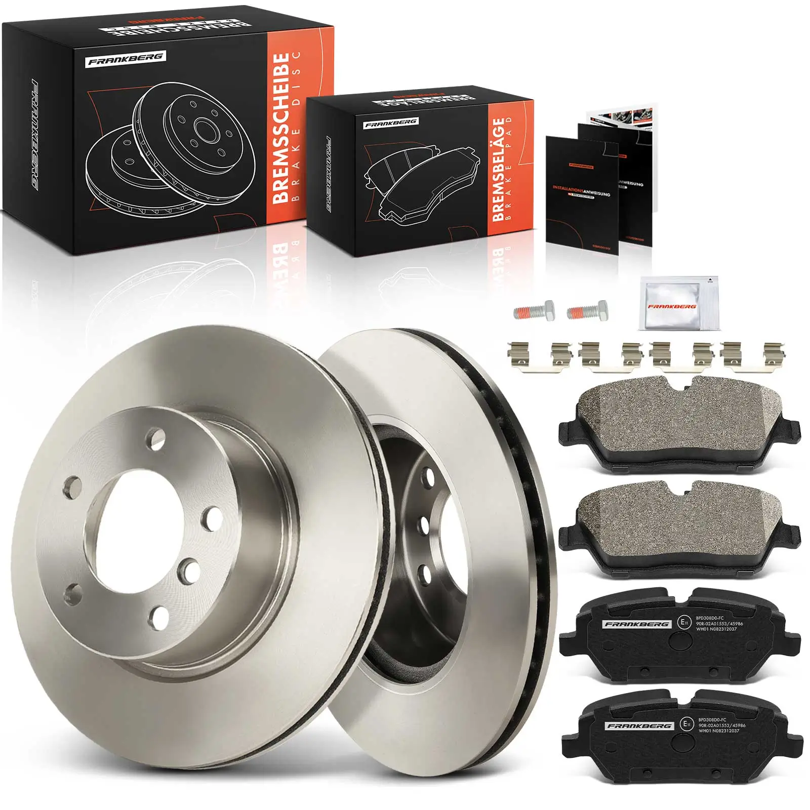 Bremsensatz, Scheibenbremse Vorderachse Frankberg 5481FB0033675