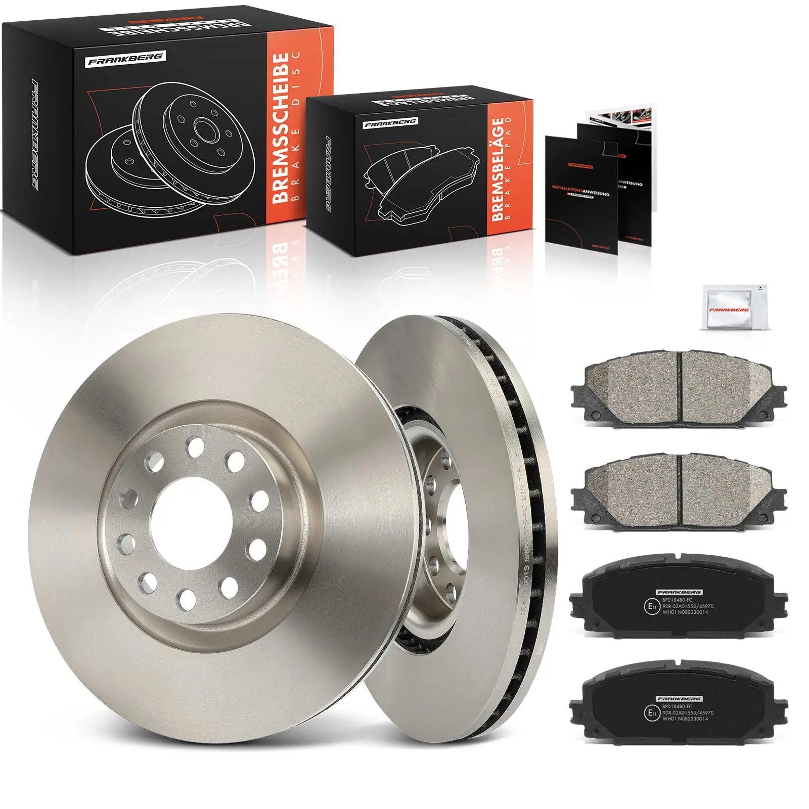 Bremsensatz, Scheibenbremse Vorderachse Frankberg 5481FB0033679