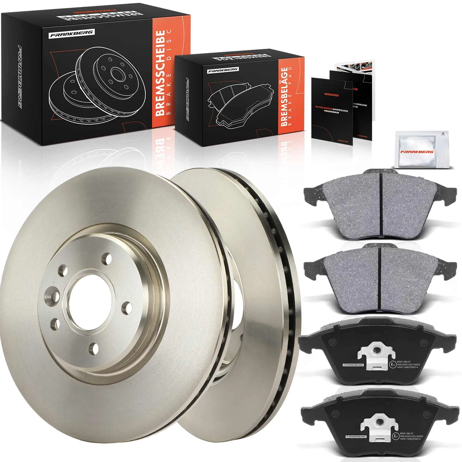 Bremsensatz, Scheibenbremse Vorderachse Frankberg 5481FB0033688