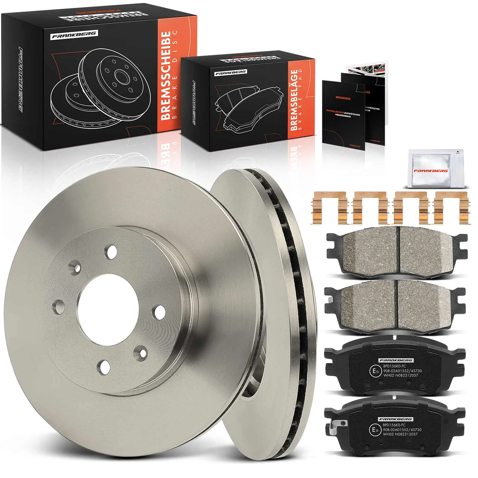 Bremsensatz, Scheibenbremse Vorderachse Frankberg 5481FB0033703