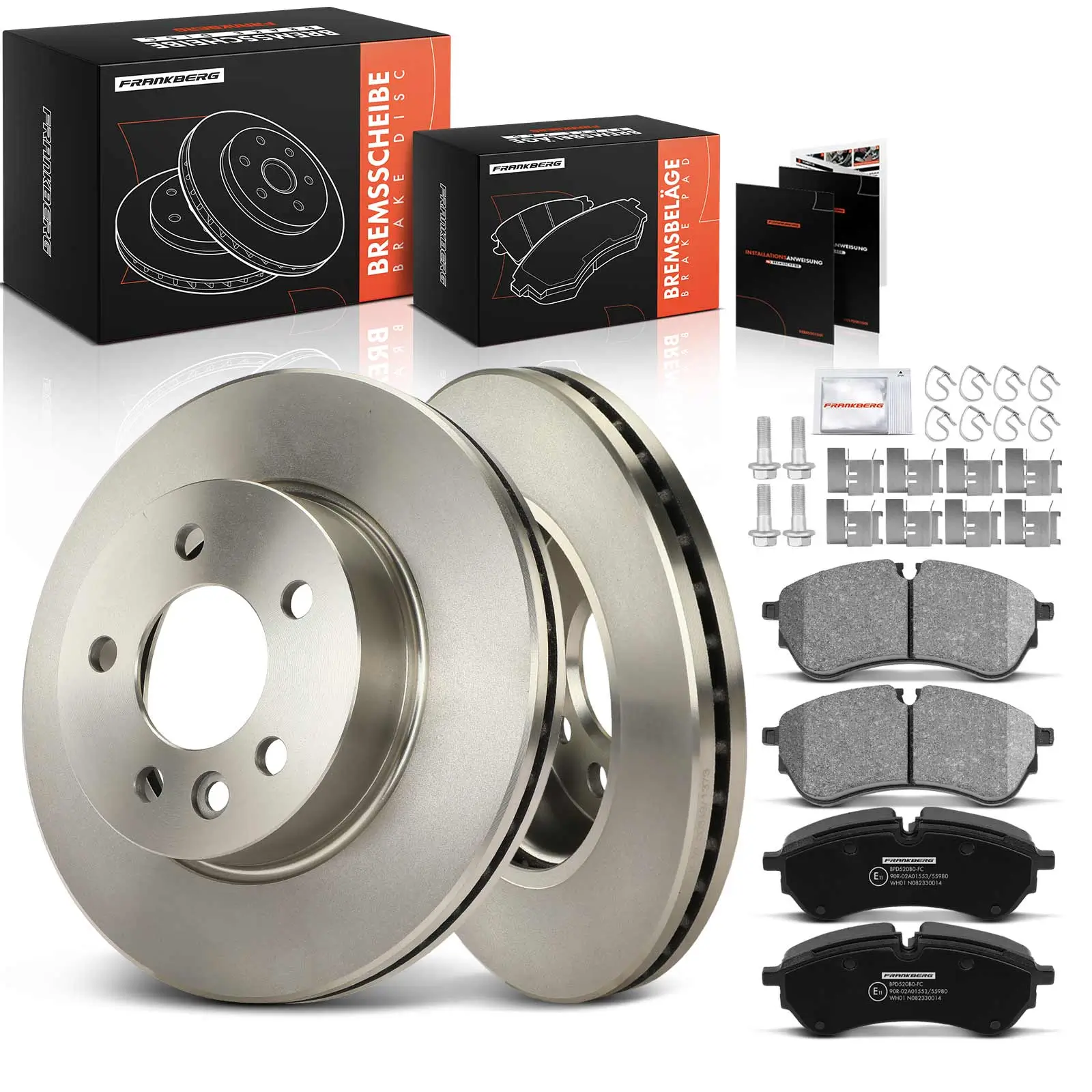 Bremsensatz, Scheibenbremse Vorderachse Frankberg 5481FB0033712