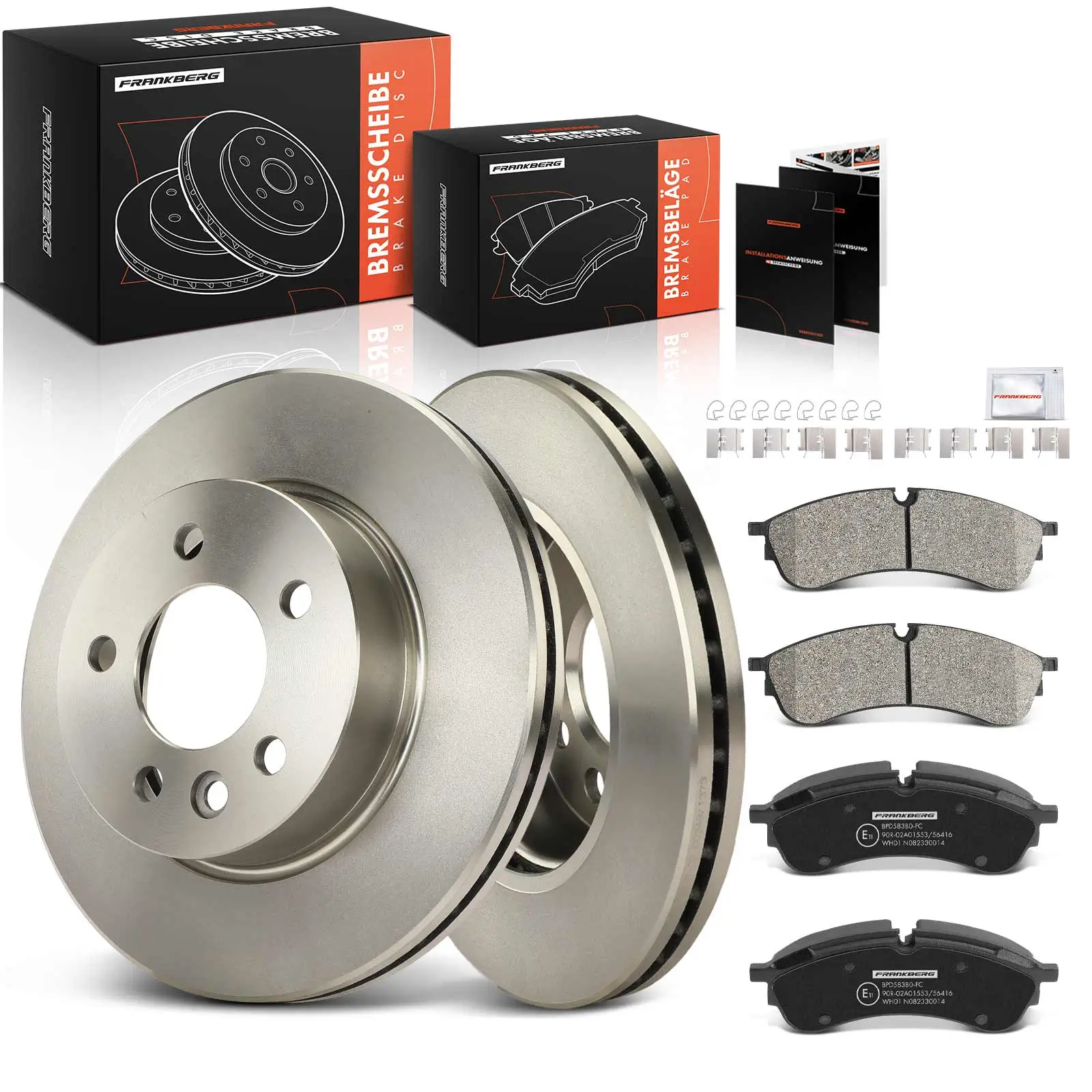 Bremsensatz, Scheibenbremse Vorderachse Frankberg 5481FB0033713