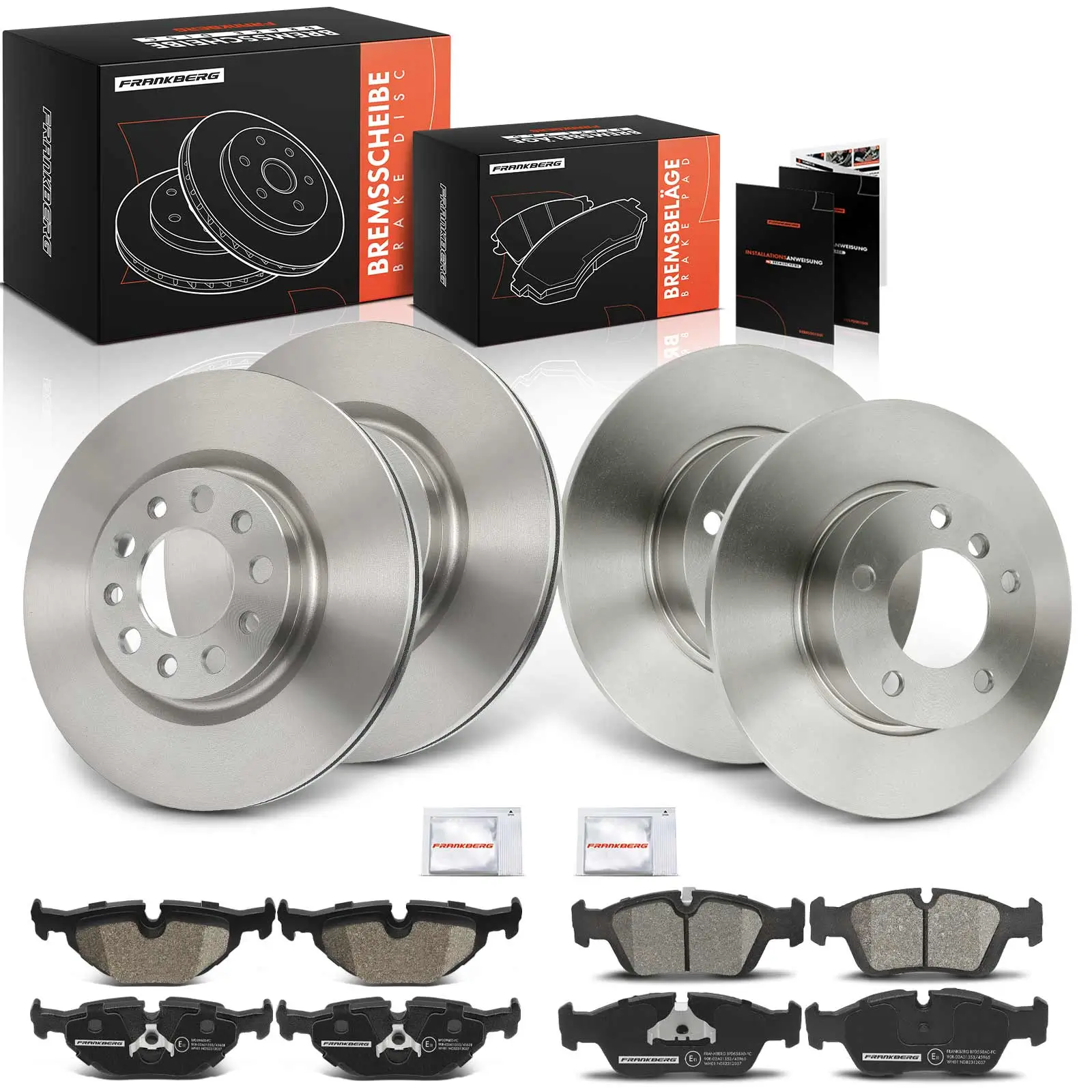 Bremsensatz, Scheibenbremse Vorderachse Hinterachse Frankberg 5481FB0033716