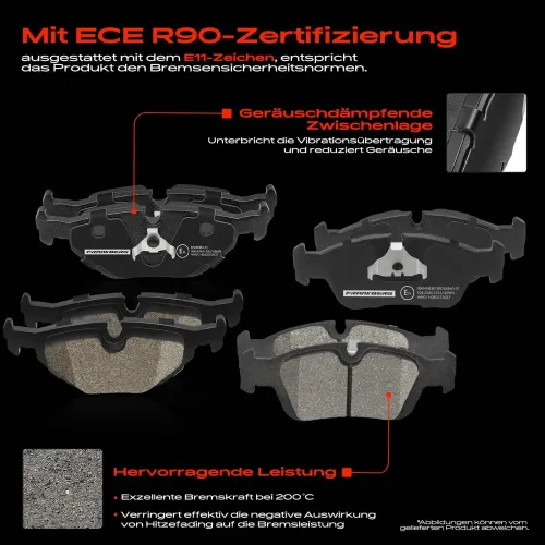 Bremsensatz, Scheibenbremse Vorderachse Hinterachse Frankberg 5481FB0033716 Bild Bremsensatz, Scheibenbremse Vorderachse Hinterachse Frankberg 5481FB0033716