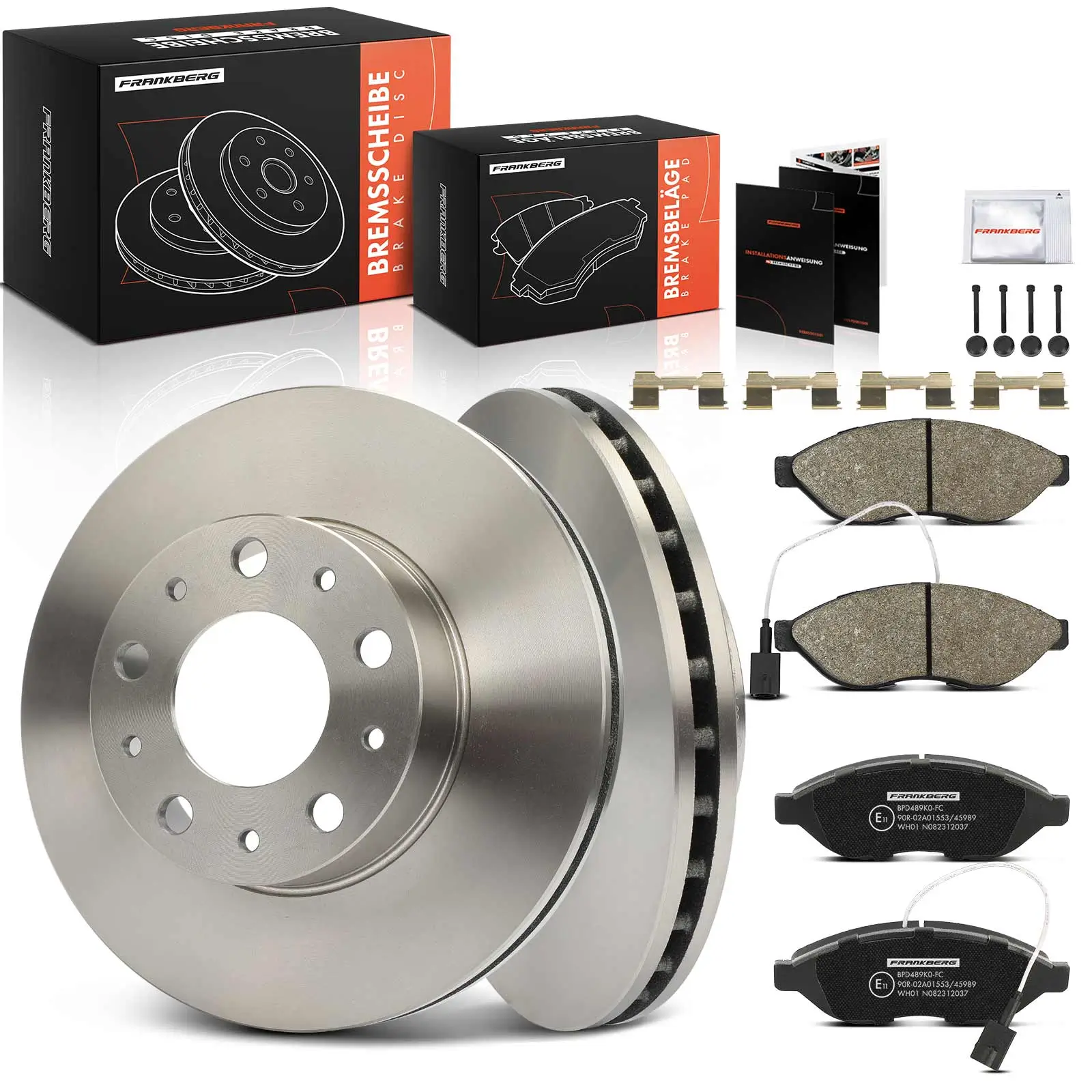 Bremsensatz, Scheibenbremse Vorderachse Frankberg 5481FB0033718