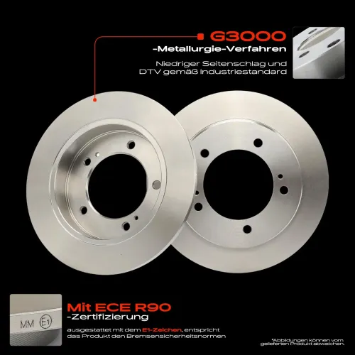 Bremsscheibe Vorderachse Frankberg 5481FB0033732 Bild Bremsscheibe Vorderachse Frankberg 5481FB0033732