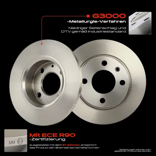 Bremsscheibe Vorderachse Frankberg 5481FB0033742 Bild Bremsscheibe Vorderachse Frankberg 5481FB0033742