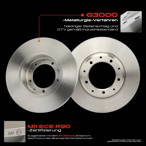 Bremsscheibe Hinterachse Frankberg 5481FB0033782 Bild Bremsscheibe Hinterachse Frankberg 5481FB0033782