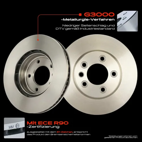 Bremsscheibe Vorderachse Frankberg 5481FB0033861 Bild Bremsscheibe Vorderachse Frankberg 5481FB0033861