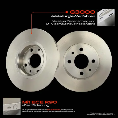 Bremsscheibe Vorderachse Frankberg 5481FB0033876 Bild Bremsscheibe Vorderachse Frankberg 5481FB0033876