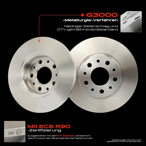 Bremsscheibe Hinterachse Frankberg 5481FB0033912 Bild Bremsscheibe Hinterachse Frankberg 5481FB0033912