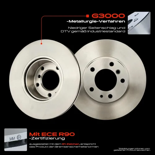 Bremsscheibe Vorderachse Frankberg 5481FB0033929 Bild Bremsscheibe Vorderachse Frankberg 5481FB0033929