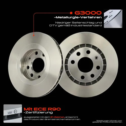 Bremsscheibe Vorderachse Frankberg 5481FB0033930 Bild Bremsscheibe Vorderachse Frankberg 5481FB0033930