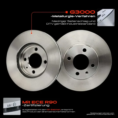 Bremsscheibe Vorderachse Frankberg 5481FB0033932 Bild Bremsscheibe Vorderachse Frankberg 5481FB0033932